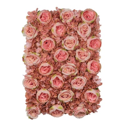 Tableau de roses artificelles