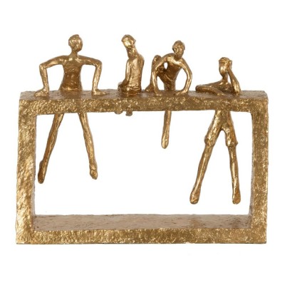 Personnages grimpant , 32 x 7 x 26 cm